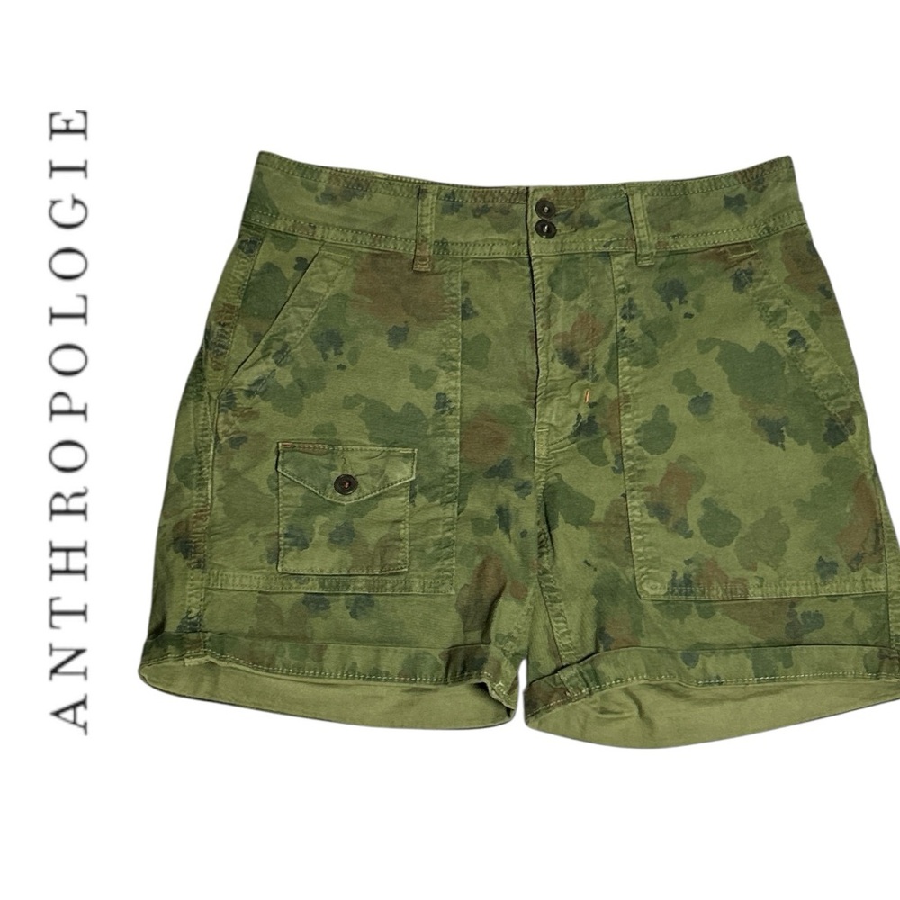 Anthropologie Women’s The‎ Wanderer Camoflauge Shorts - Size 25
